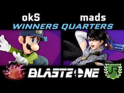 okS (Luigi, Joker) vs mads (Bayonetta) Blast Zone 116 WINNERS QUARTERS