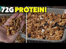 High Protein Granola Recipe | Easy, Homemade, Simple Ingredients