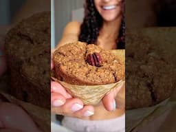 🥕Jumbo Carrot Cake Protein Muffins🥕#vegan