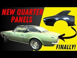 67 Camaro gets much needed Quarter panels: Project Zombie Camaro