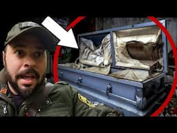 DECOMPOSED CASKETS AND REMAINS FOUND (WITCHE'S FOREST)
