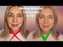 5 MAKEUP MISTAKES AND HOW TO CORRECT THEM 2025 EDITION FOR OVER 50!