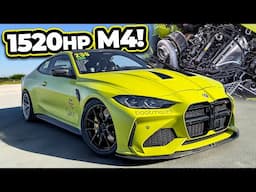1520HP AWD BMW M4 | 2.8s 60-130MPH (Highest HP M4 in the World!)