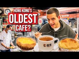 HONG KONG FOOD: This 90-year-old cafe has a VERY uncertain future. I ate breakfast there to test it