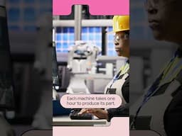 What’s the maximum number of completed products possible in a 10hr shift? Go!