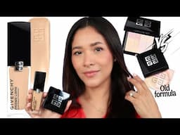 NEW GIVENCHY PRISME LIBRE PRESSED POWDER VS OLD | GIVENCHY PRISME LIBRE SERUM FOUNDATION