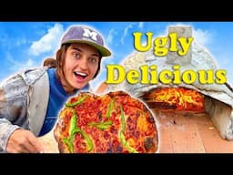 BEST Pizza from the UGLIEST Pizza Oven!  How to build a pizza oven and make pizza.
