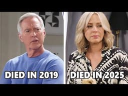You Won't Believe It: The Shocking Deaths of "Days of Our Lives" Cast Members!