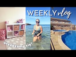PIERWSZE MEBLE I SPRZĘTY ⭐ NASZ BASEN I STREFA SPA ⭐ TO PRZY ZAKUPIE JEST KONIECZNE!  ⭐  WEEKLY VLOG