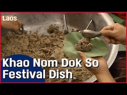 Laos_Khao Nom Dok So Festival Dish
