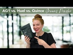 AG1 vs Huel Daily Greens vs Quince Superfood Greens: Which One is Best for You? - Unsponsored