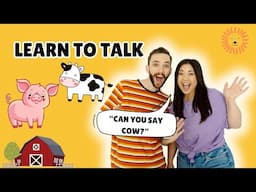 Learn To Talk - Animals - Low Stimulation Learning Video