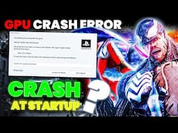 💻 Marvel's Spider-Man 2 Crash Fix Guide - 2025 ✅ | Ultimate PC Troubleshooting ⚙️