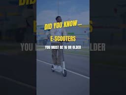 Need to Know - E-Bikes E-Scooters and Motor-Driven Cycles