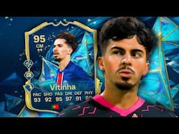 95 TOTS Vitinha Player Review 🔥 FC 25 Ultimate Team