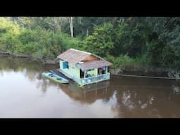 BERMALAM DI MUARA DANAU DI ATAS RUMAH RAKIT, SERTA BERBURU IKAN TOMAN DI RAWA YANG LUAS