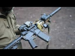 Dragoon 7.62 QD on a 5.56 10.5" SBR