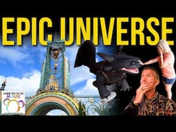 EPIC UNIVERSE Is The Most IMMERSIVE Theme Park We've Been To
