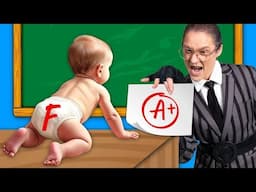 Crianças Vs Professora Má! || E Se o Médico Mau Fosse o Diretor da Escola
