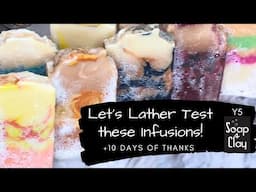 Stamping and Testing 12 Months of Soap!