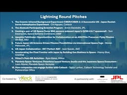 (Part 4) Lightning Round Pitches | 2025 US-Japan Space Collaboration Symposium