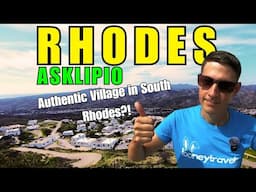 Rhodes 🇬🇷 - Asklipio: An Authentic Village in South Rhodes?