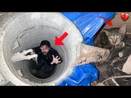Kuwe Me Billi Gir Gayi 💔| Rescue Gone Wrong 🤕| Syed Fahad