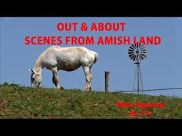 OUT and ABOUT in Lancaster County's AMISH LAND---Video Vignettes No. 111