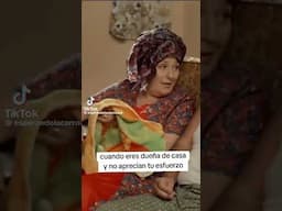 cuando no valoran a la dueña de casa