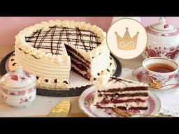 🍒 LECKERE STRACCIATELLA-KIRSCH-TORTE! 🍒 REZEPT VON SUGARPRINCESS
