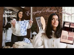 VLOG: makeup routine, new bikinis + pack with me