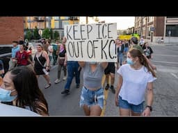 'Shut down ICE' protest draws hundreds in Kansas City
