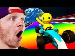 1,000 MPH Car vs Mega Ramp in Wobbly Life!