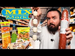 MEIN TEAM und ich TESTEN die WILDESTEN LEBENSMITTEL aus dem MIXMARKT