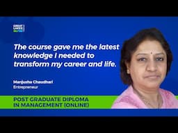 PGDM Program Review by Manjusha | Great Lakes Executive Learning | Great Learning