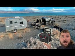 I found $800 worth of Stuff in the Desert Living in my Ford F-550 Camper Trailer