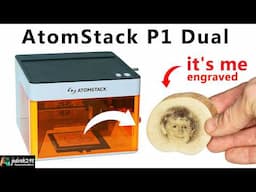 Precise Laser Engraver and Cutter / AtomStack P1 Dual