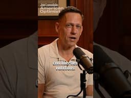 Peter Thiel's thesis behind Palantir