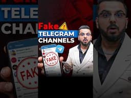 Fake ⚠️ Telegram Channels