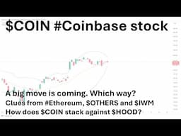 $COIN #Coinbase stock: a big move is coming soon. $ETH $OTHERS $IWM $HOOD