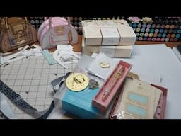 Anna Griffin members only haul and March 2025 mystery unboxing, got the gold!!