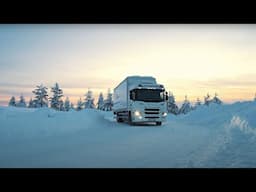Can Scania's electric trucks handle extreme winter? UK journalists find out!