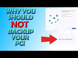 🚫 Why You Should NOT backup your PC 🚫