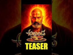 Akhanda 2 Teaser Reaction/ Review 🤯💥 | #Movies4u