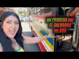 👀 ASI son los TRANSPORTES colectivos en El SALVADOR  *Super Barato*