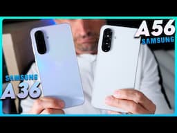 Samsung Galaxy A36 vs Galaxy A56 5G | ¿Cuál es la mejor OPCIÓN?