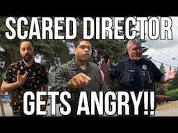 RUDE CITY DIRECTOR RAGES OUT - CALLS POLICE - GETS EDUCATED!