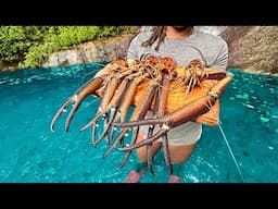 Crayfish So Big We Thought They Were Lobsters! (Catch, Clean And Cook) Pt.2