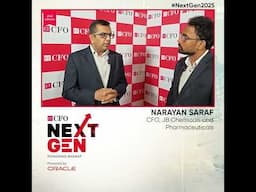 Narayan Saraf shares his insights at the ETCFO NextGen 2025