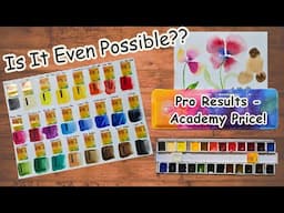 QiCaiHui Watercolor Paint Review